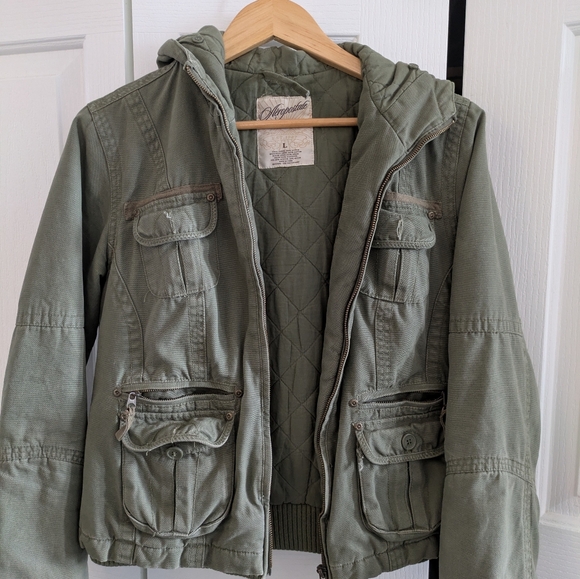 Aeropostale Jackets & Blazers - Y2K Aeropostale Olive Jacket